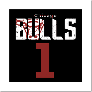 CHICAGO BULLS DROSE Posters and Art